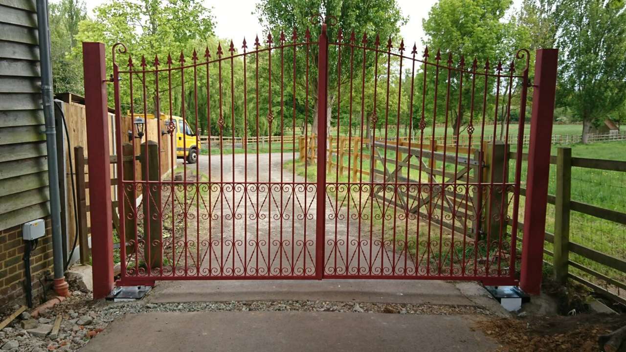 steel gate