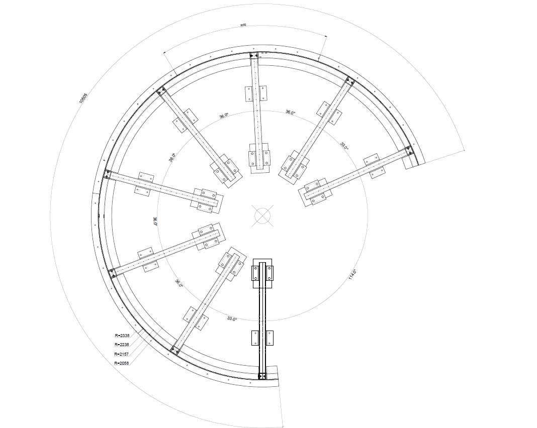 outline of steel structure