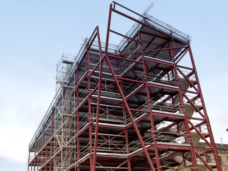 Steel Framed Building steel framed building structure