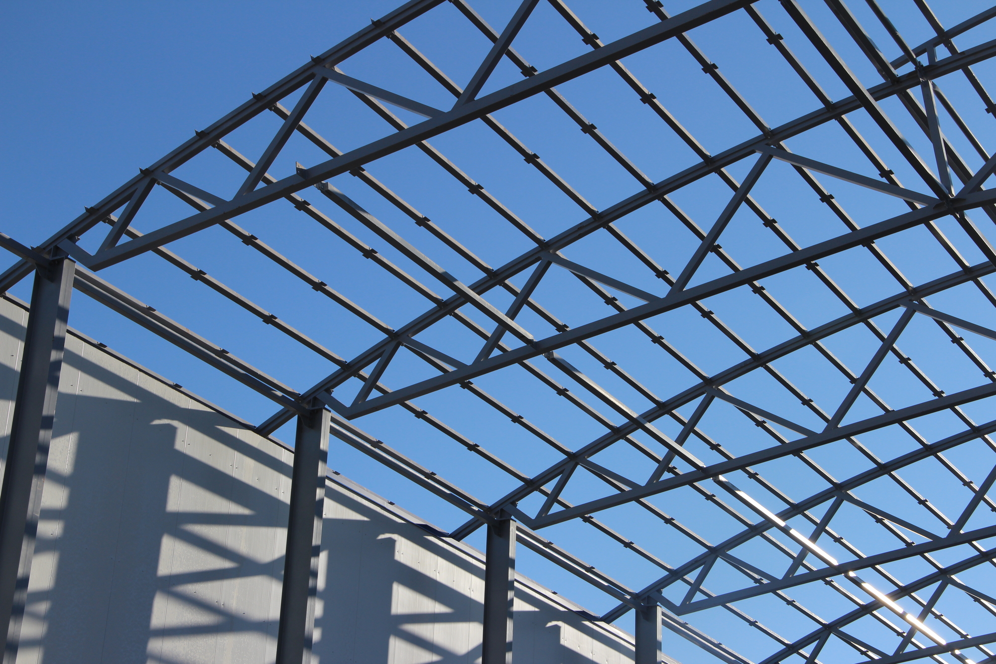 structural steel hanger bay