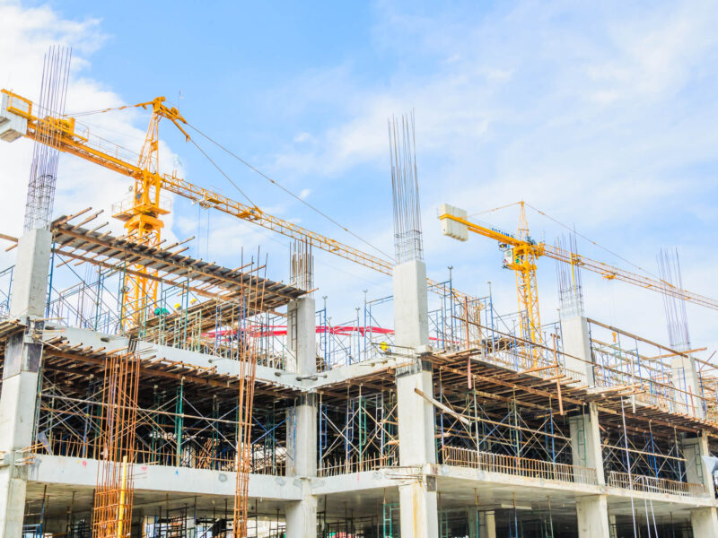 Steel building construction in the UK