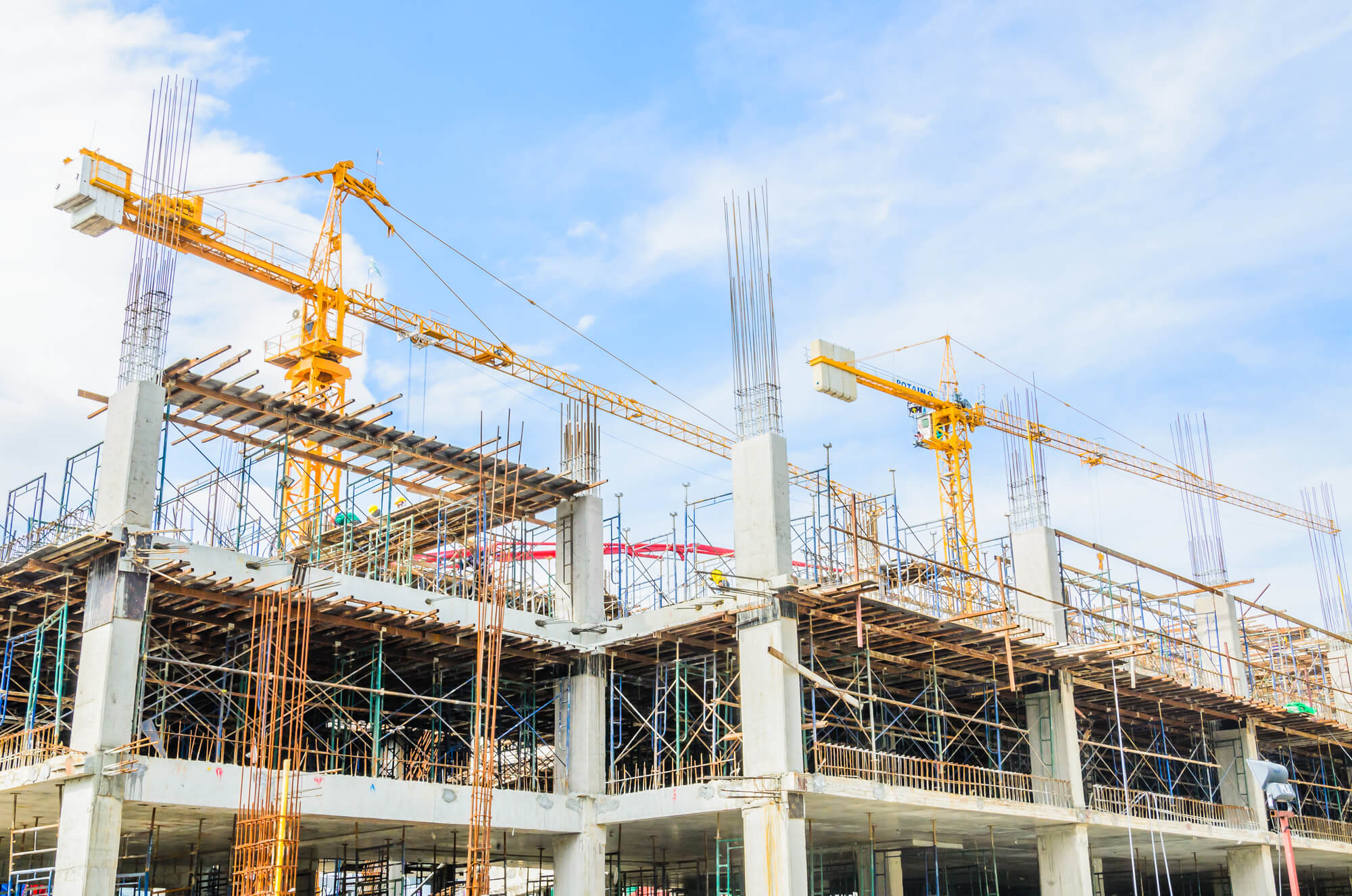 Steel building construction in the UK